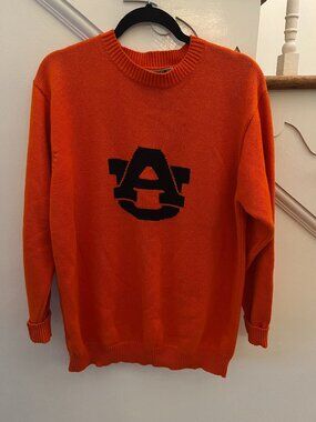 Auburn University Cotton Crew Neck Sweater Size Large